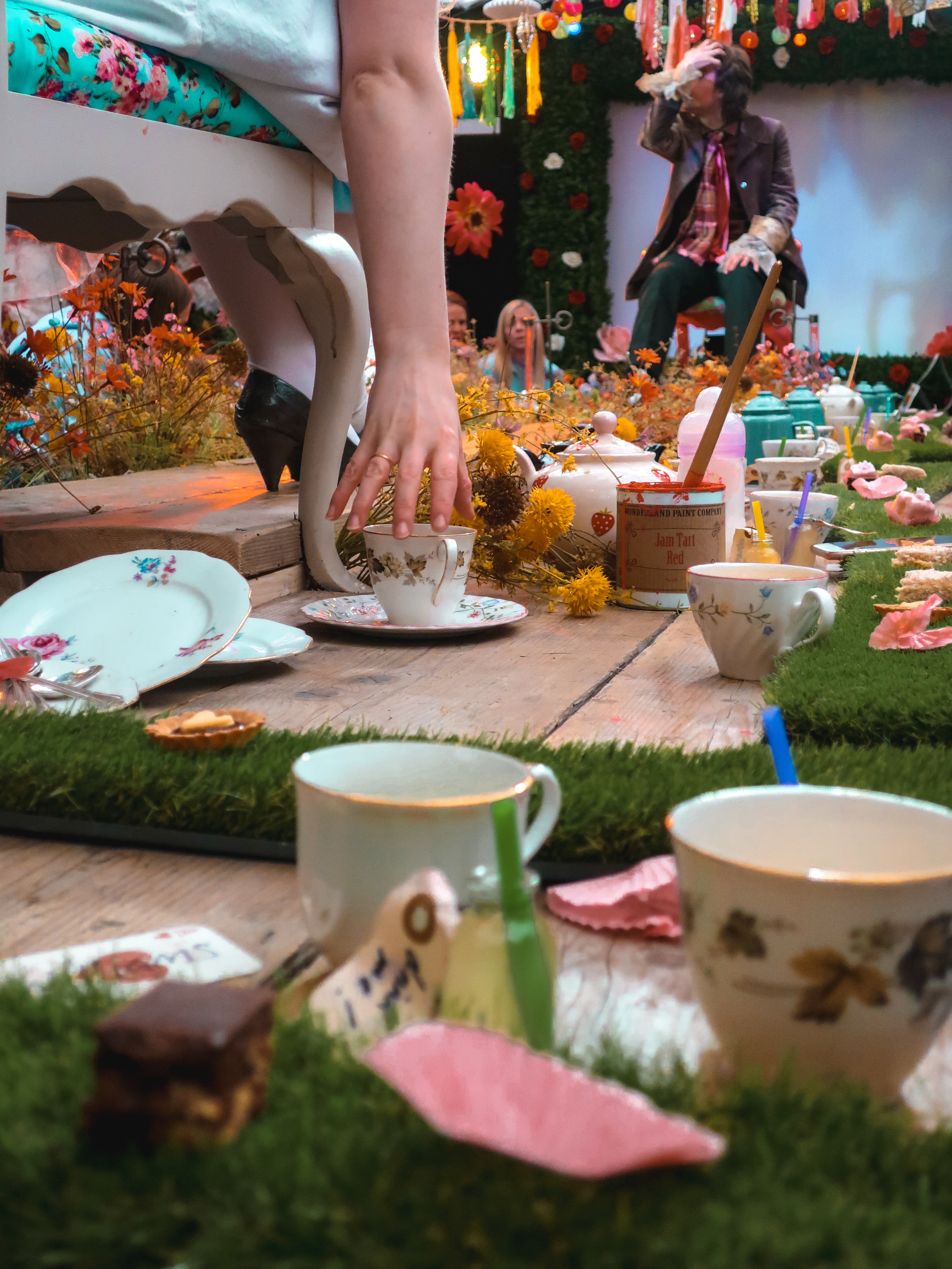 Mad Hatters Tea Party Garden Society