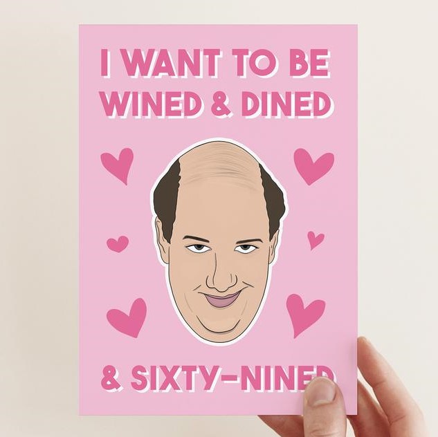 Geeky Valentines Day Cards | The Office - Kevin